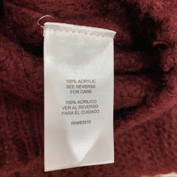 RXB Cable Knit Pullover Sweater - Picture 4 of 7